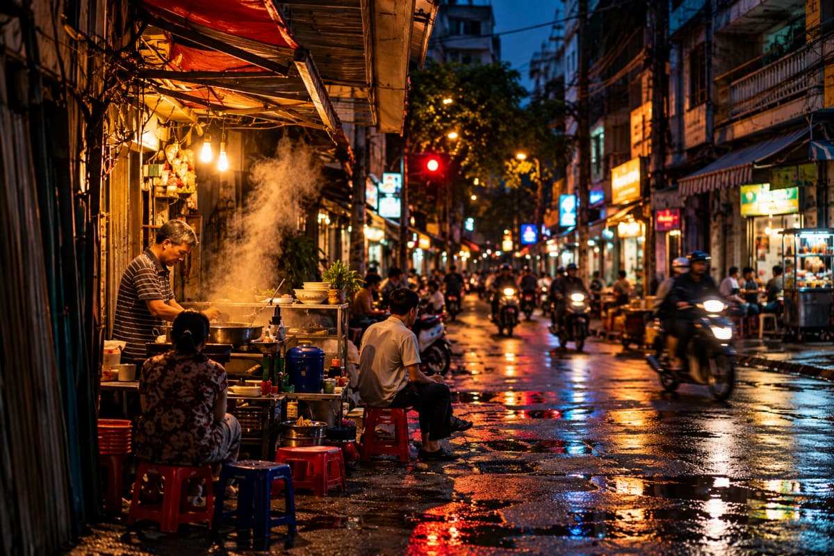 LATE-NIGHT EATS in Saigon