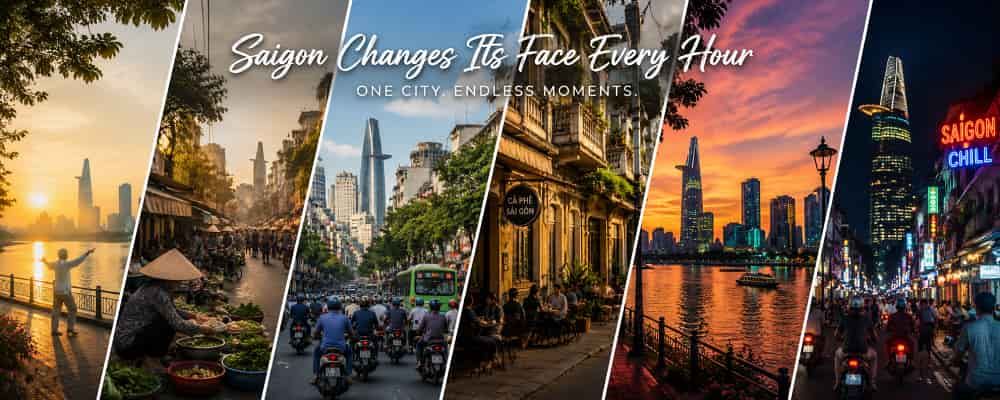 Saigon Changes Its Face Every Hour