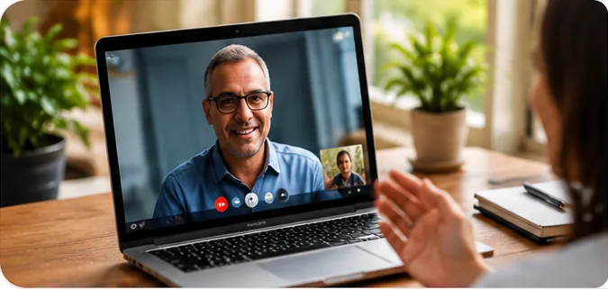 Online video consultation
