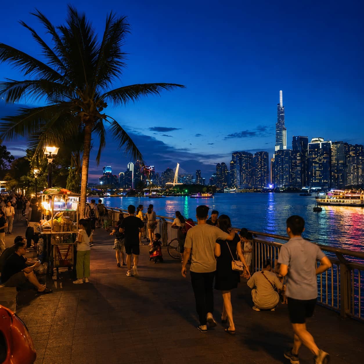 Ho Chi Minh City - Nightlife Walk